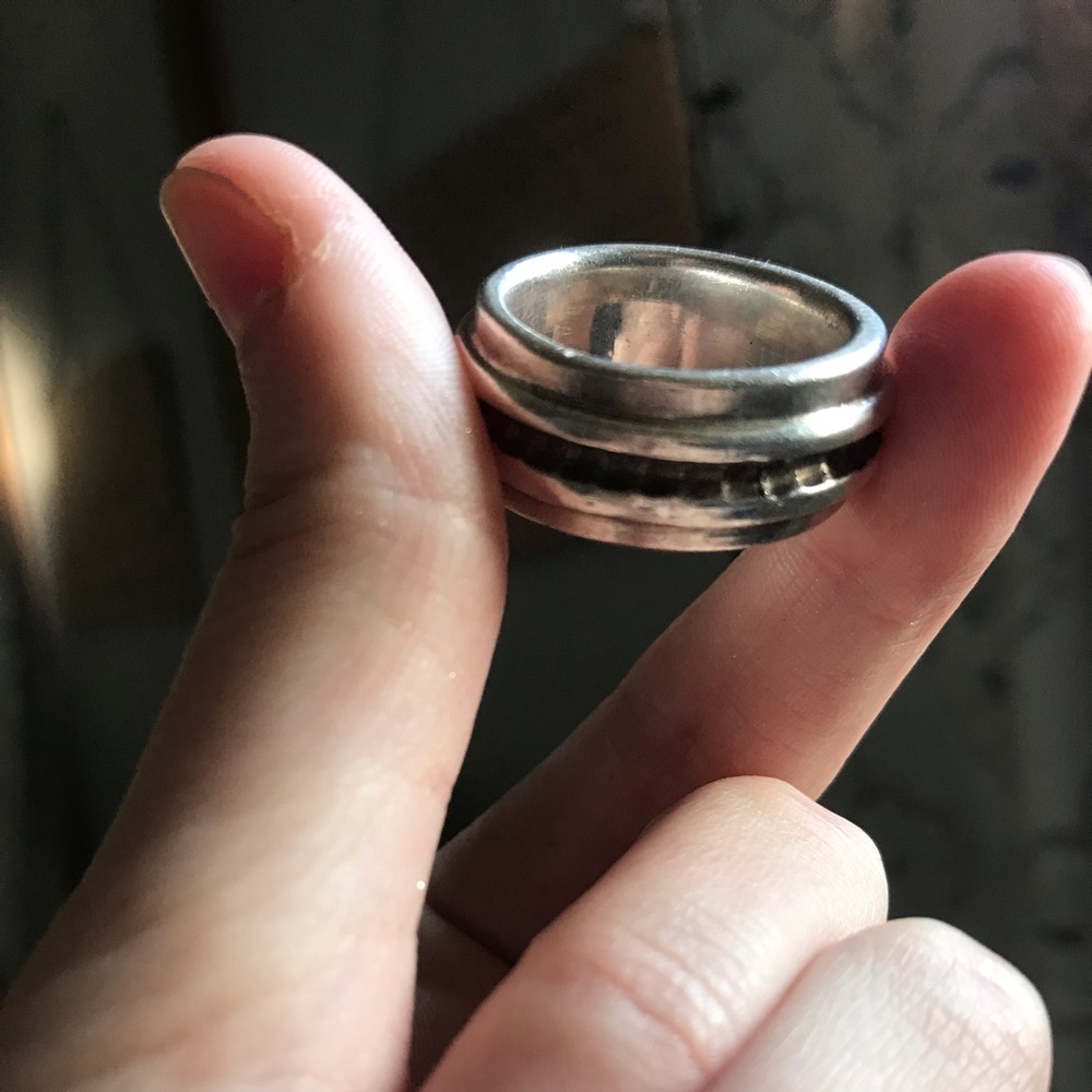 Sterling Silver Thumb Ring